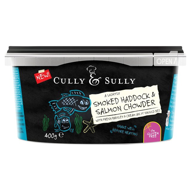 Cully & Sully Smoked Haddock & Salmon Chowder Soup
