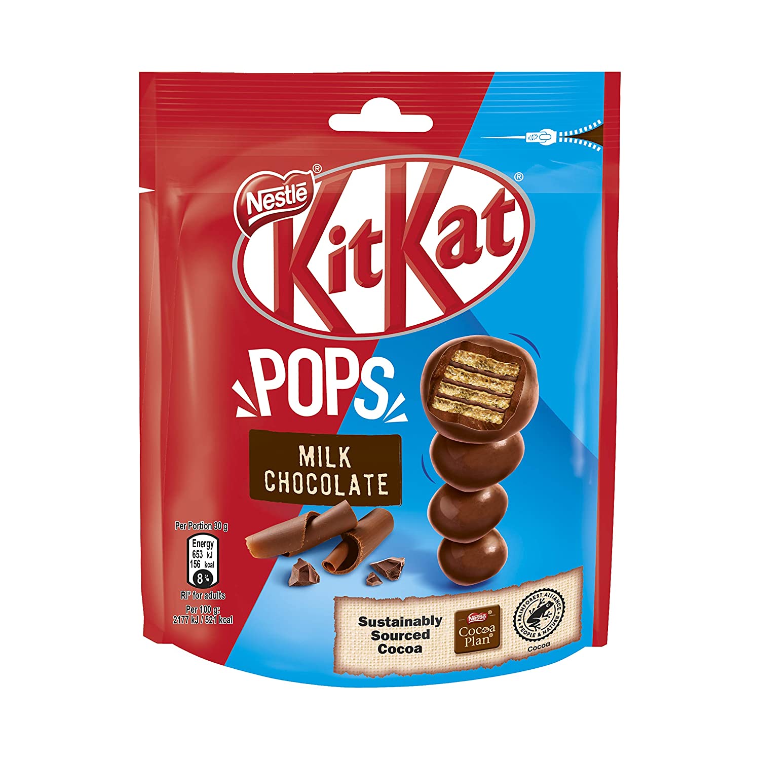 KitKat Pops Mjölkchoklad 140g