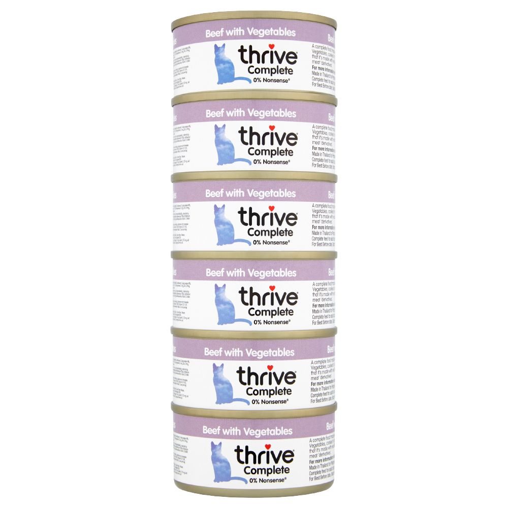 thrive Complete Adult - Beef with Vegetables - Saver Pack: 24 x 75g