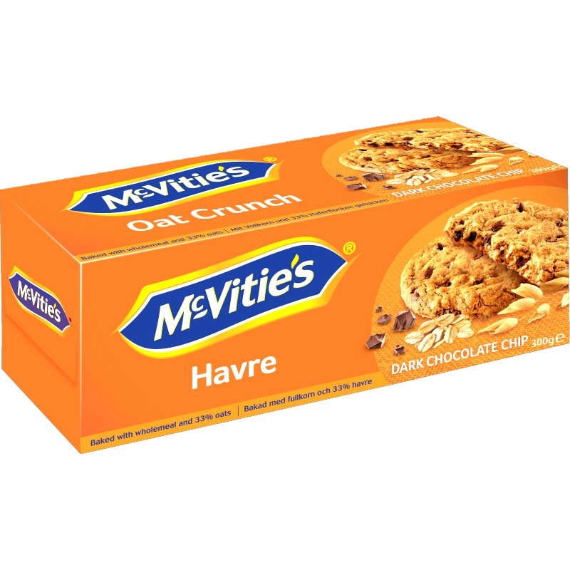 McVitie's Havre Dark Chocolate Chip kiks - 48% rabat