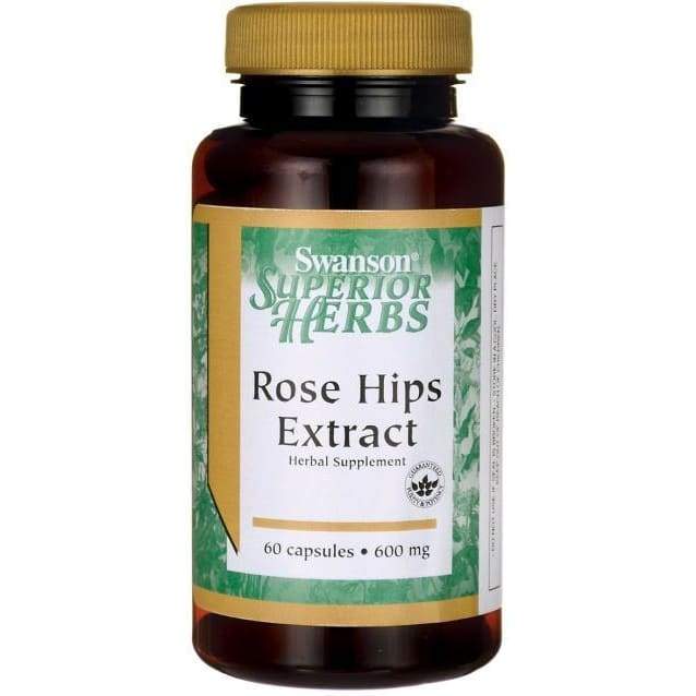 Rose Hips Extract, 600mg - 60 caps