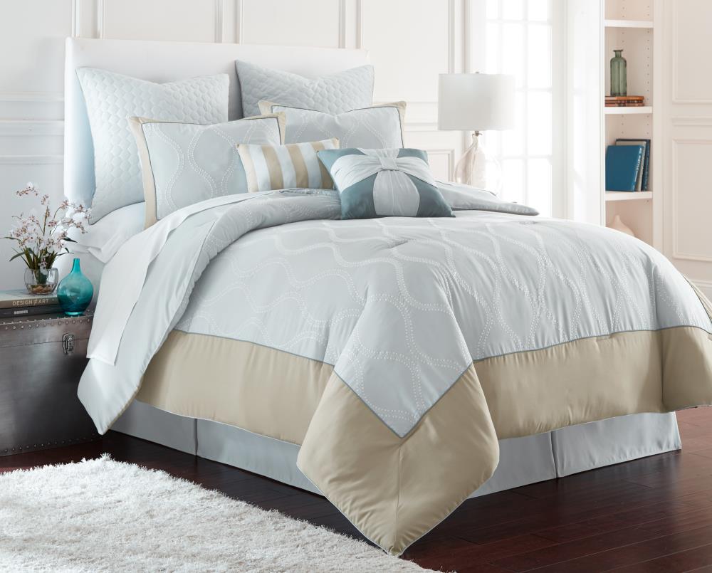 Amrapur Overseas Tropez comforter set Multi Multi Reversible King Comforter (Blend with Polyester Fill) | 38EJECMG-TPZ-KG