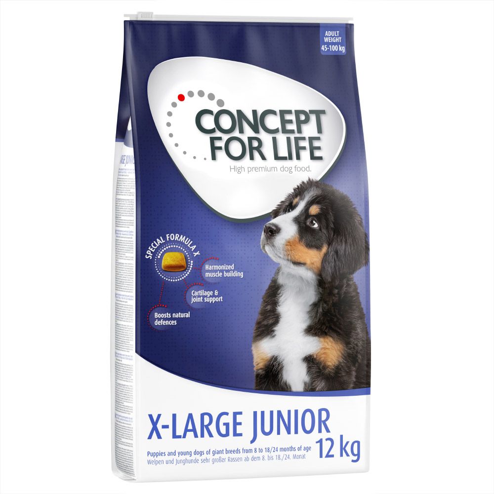 Concept for Life X-Large Junior - Economy Pack: 2 x 12kg