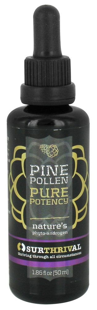 Surthrival - Pine Pollen Pure Potency Nature's Phyto-Androgen - 1.86 oz.