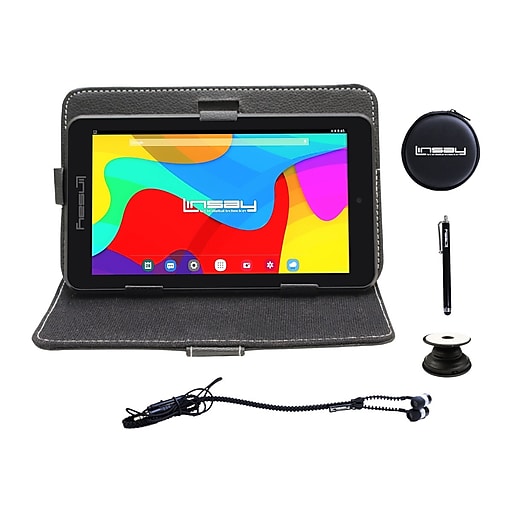Linsay 7" Tablet, 2GB RAM, 32GB, Android, Black (F7UHDBP)