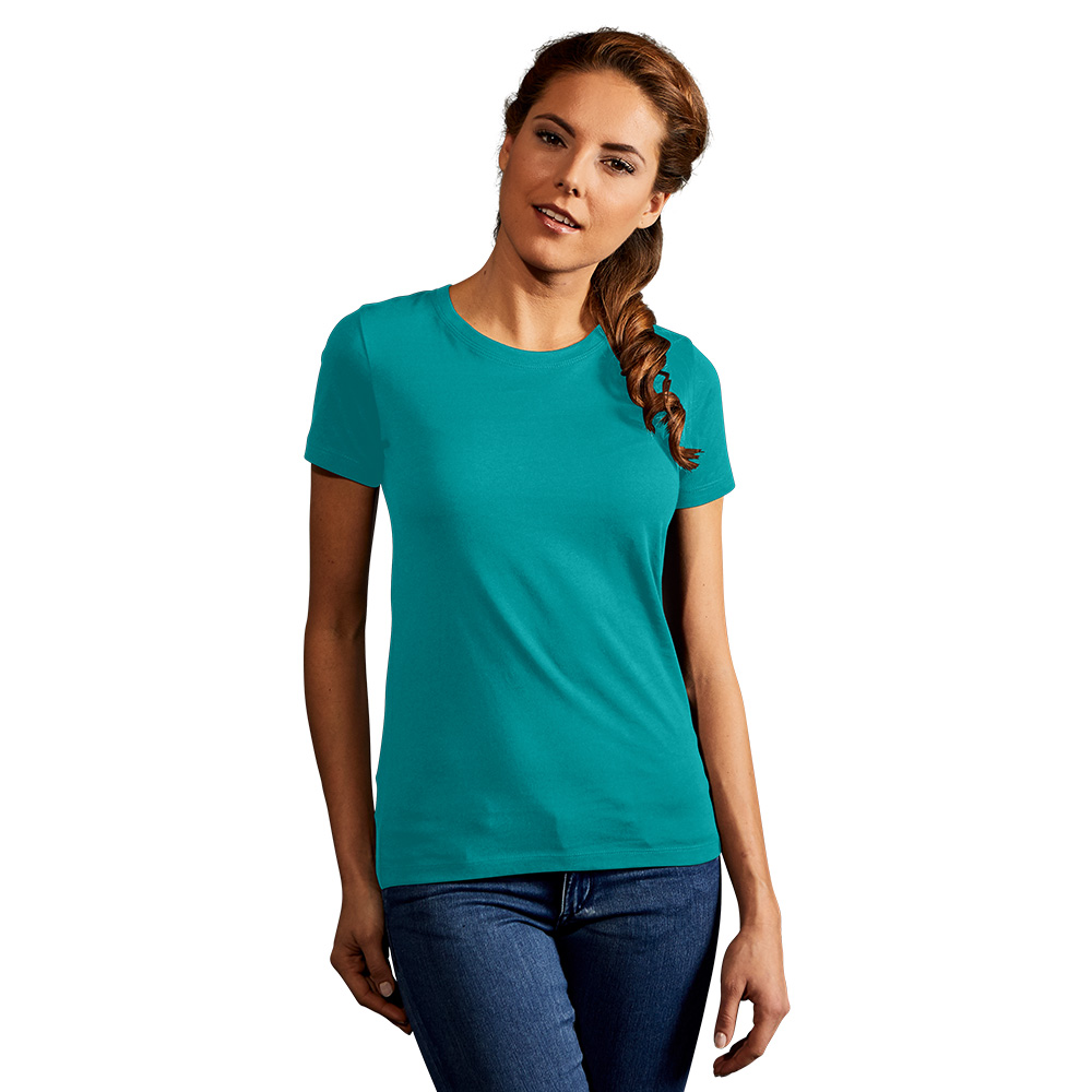 Premium T-Shirt Damen, Jade, XL