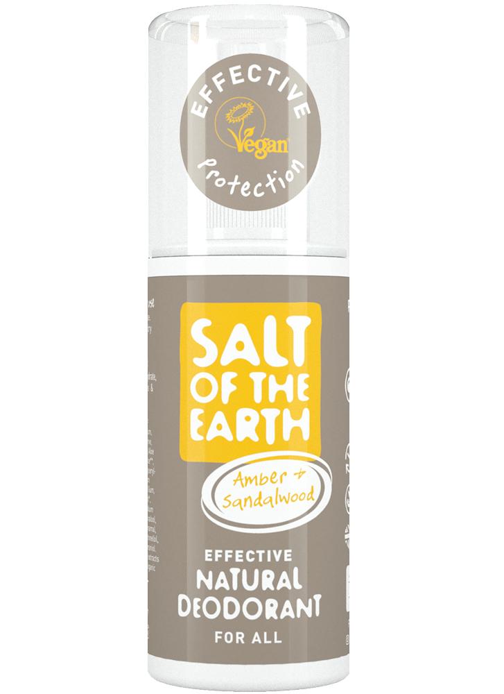 Salt of the Earth Amber and Sandalwood Deodorant Spray