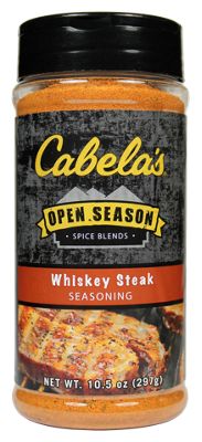 Cabela's Open Season Spice Blends Whiskey Steak Seasoning