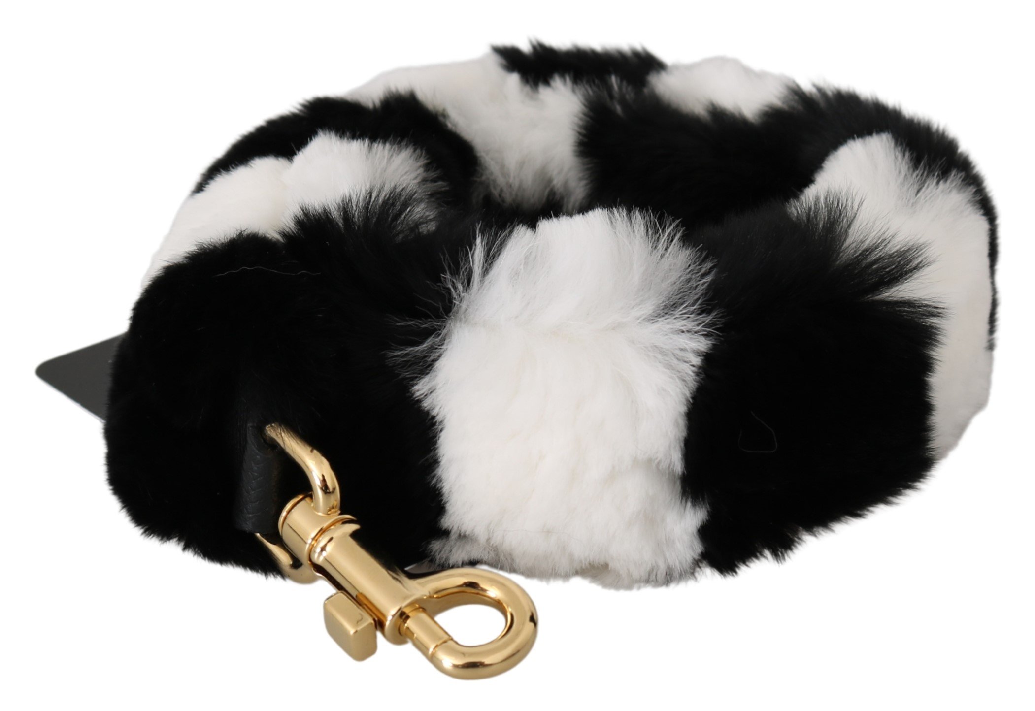 Dolce & Gabbana Women's Lapin Fur Scarf Black BEL60716