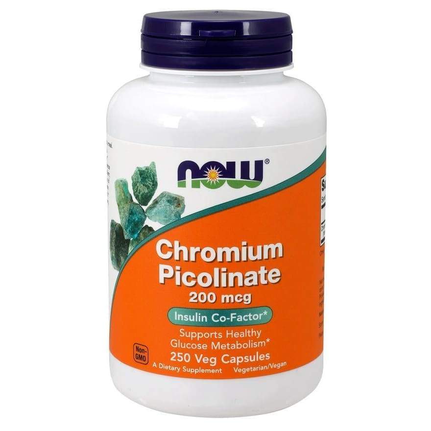 Chromium Picolinate, 200mcg - 250 vcaps