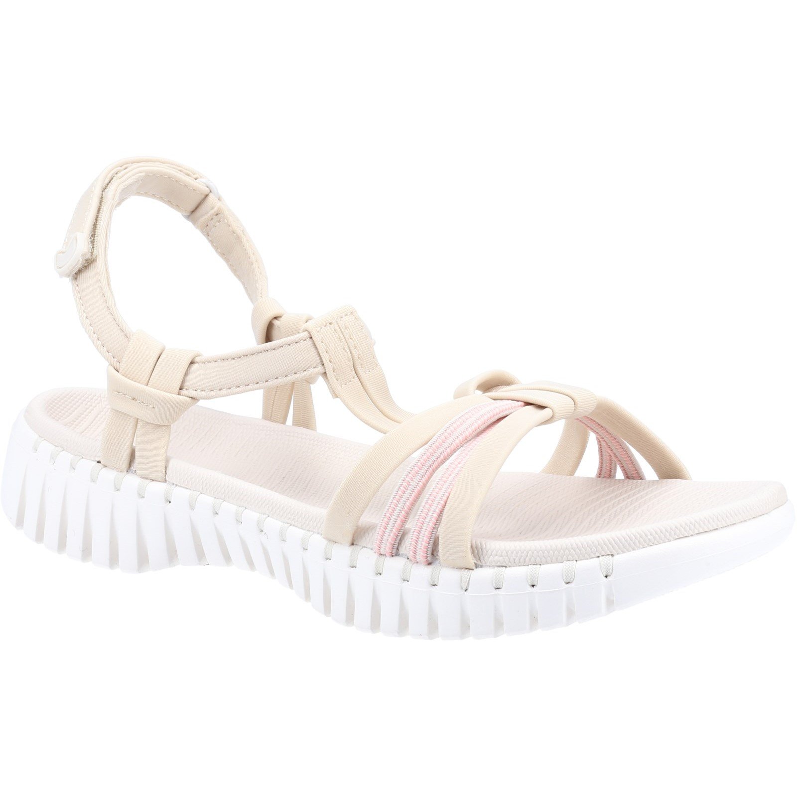 Skechers Women's Go Walk Smart Summer Sandal Various Colours 32156 - Natural 5