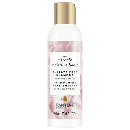 Pantene Nutrient Blends Miracle Moisture Boost Rose Water Shampoo - 3.0 fl oz