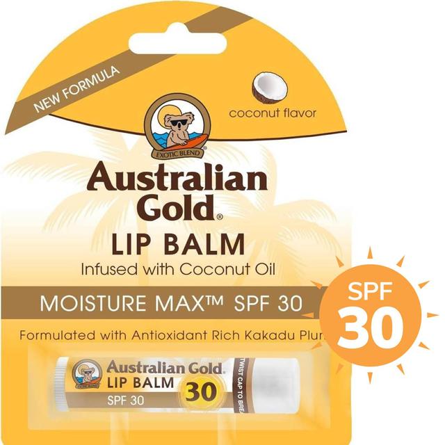 Australian Gold SPF 30 Lip Balm, Coconut