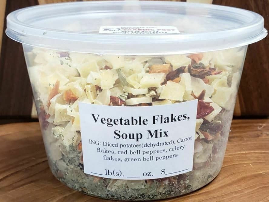 Mixed Vegetable Flakes Soup Mix