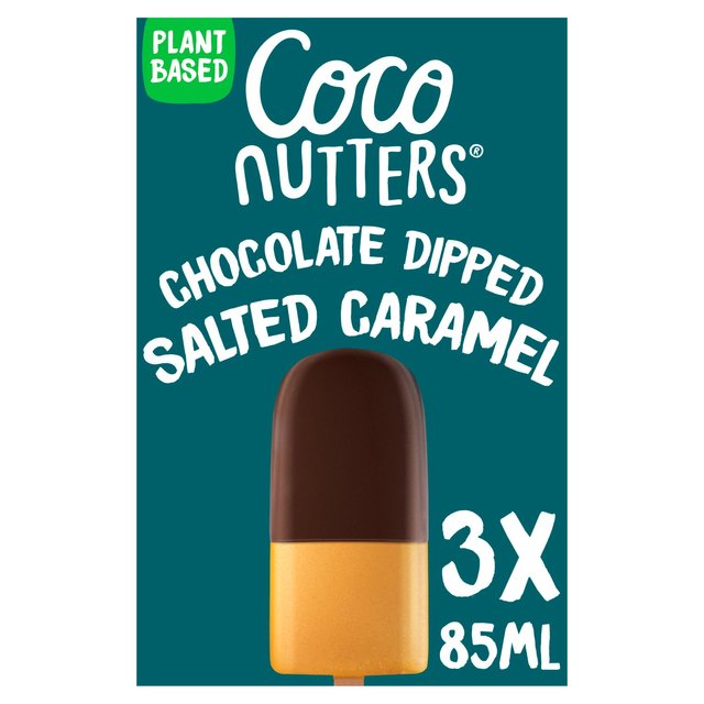 Coconutters Chocolate Dipped Salted Caramel Snowconut Sticks