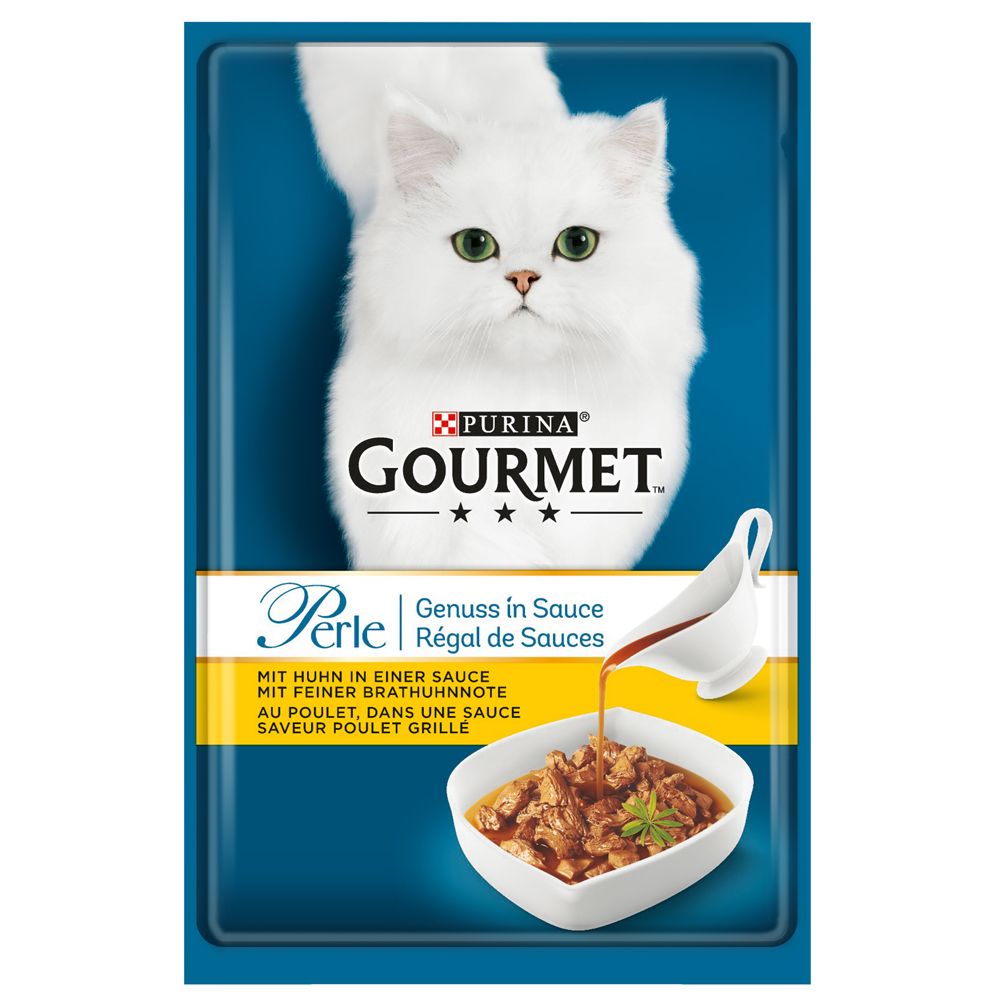 Gourmet Perle Gravy Delight 24 x 85g - Tuna in a Seafood Flavour Gravy