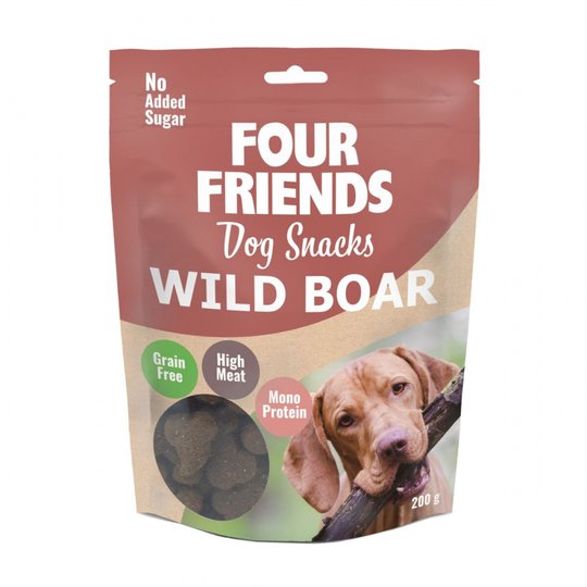 Four Friends Dog Snacks Wild Boar 200 g