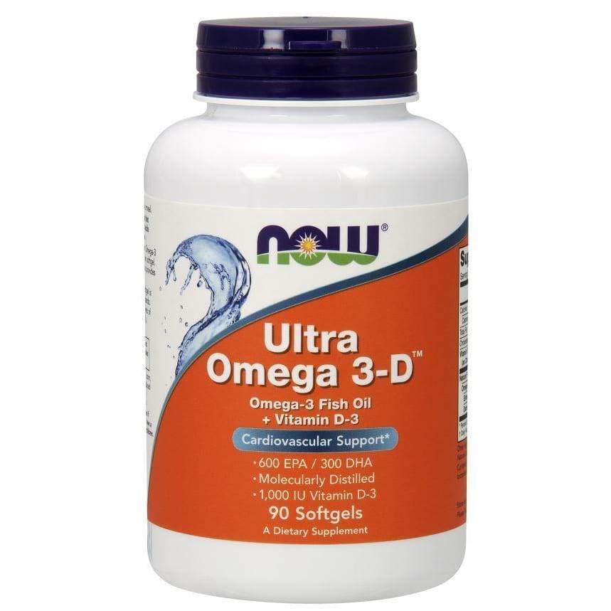 Ultra Omega 3-D with Vitamin D-3 - 90 softgels