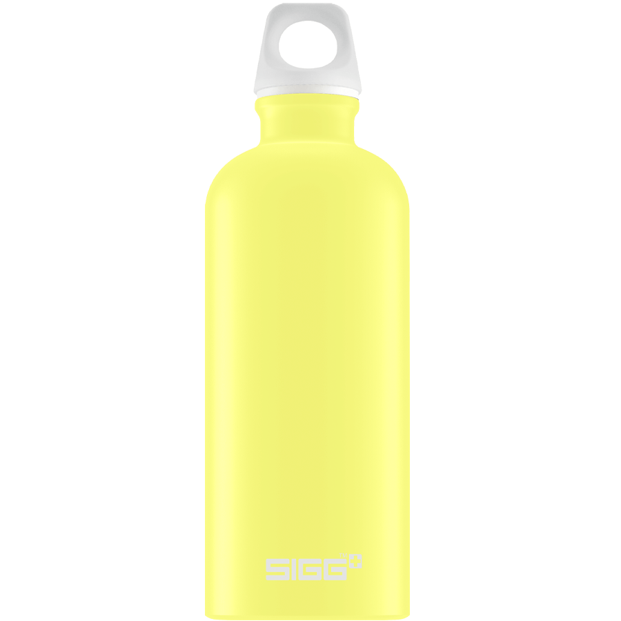 SIGG Aluminium Water Bottle, Lucid Ultra Lemon Touch / 0.6l