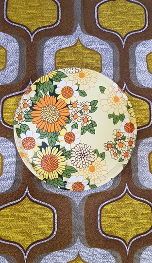 Buy Vintage Kitchenalia Iconic Funky 1970S Orange & Yellow Mid Century ...