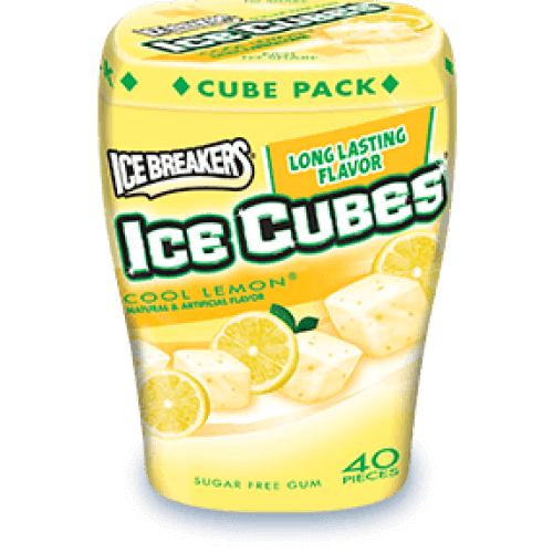iceBreakers Ice Cubes - Cool Lemon