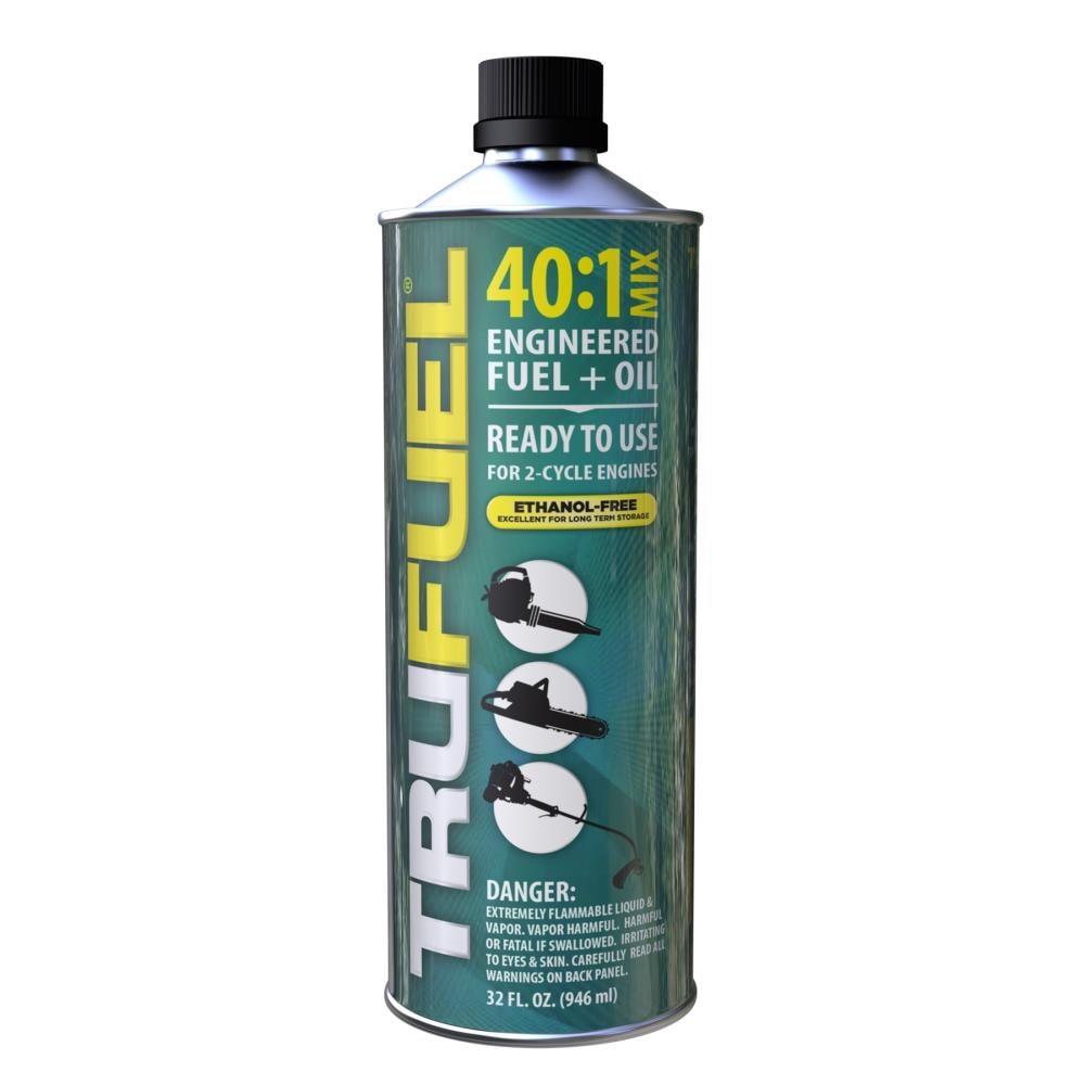 TruFuel 32-oz 40:1 Ethanol Free Pre-Blended 2-Cycle Fuel | 301164210124