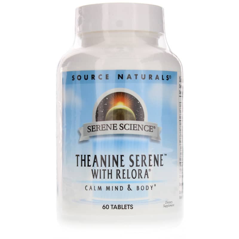 Source Naturals Serene Science Theanine Serene with Relora 60 Tablets