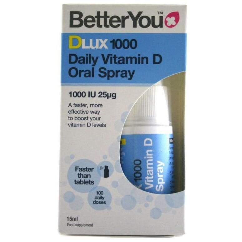 DLux 1000 Daily Vitamin D Oral Spray - 15 ml.