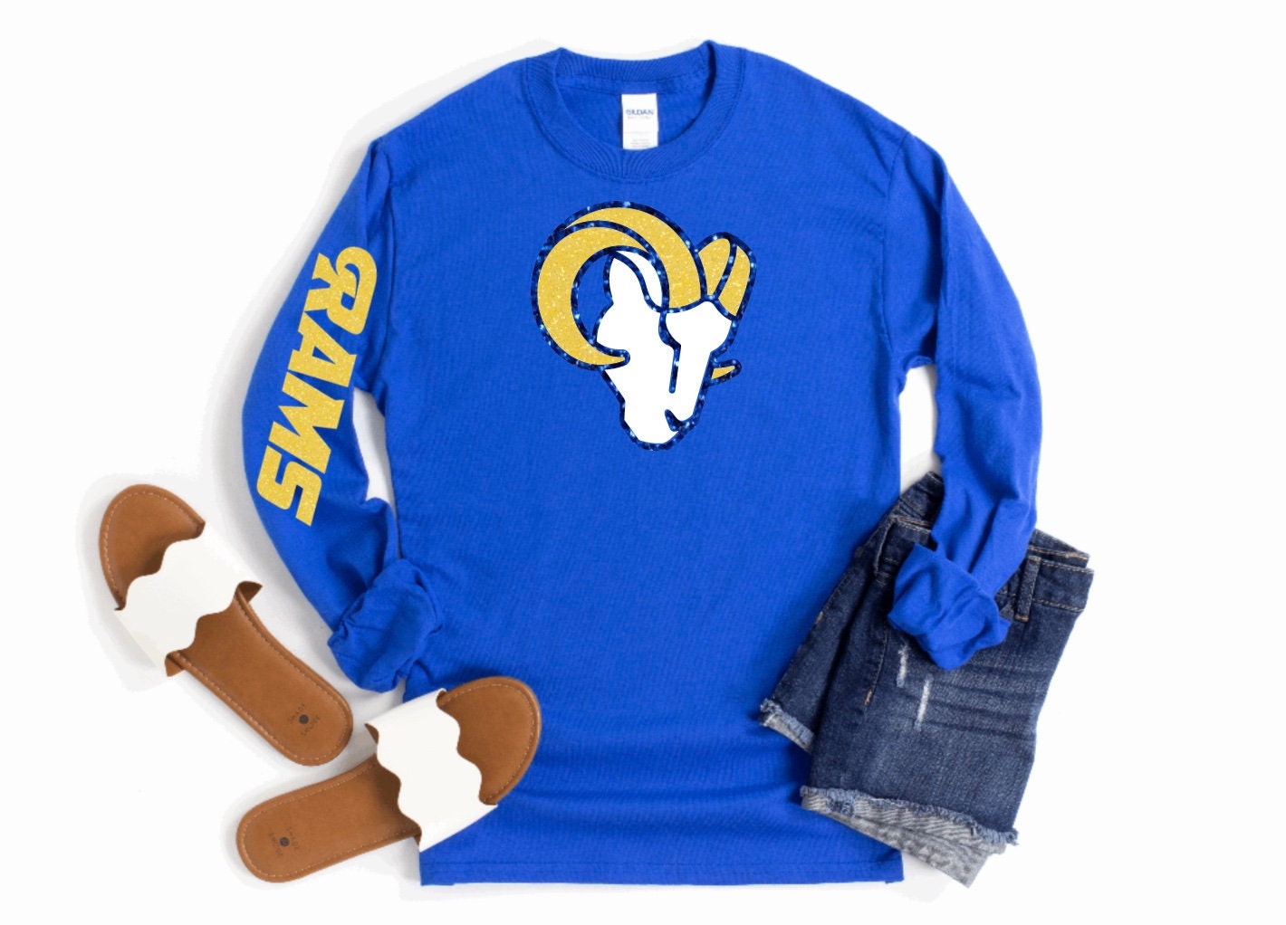 La Rams Shirt, Game Day, Los Angeles Shirts, Football Nfl, Long Sleeve