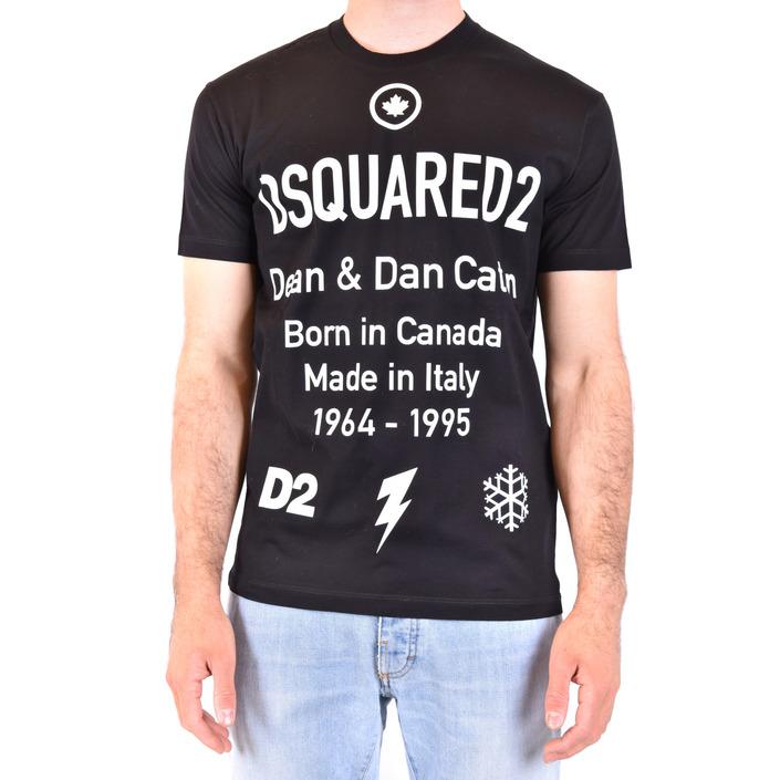 Dsquared Men's T-Shirt Black 228368 - black XL