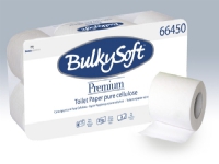 Toiletpapir Bulky Soft Excl. 2-lags hvid 30m 96rl/kar 250ark - (96 ruller pr. karton)