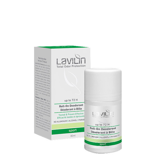 Lavilin 72 h Deodorant Roll-on Sport, 80 ml