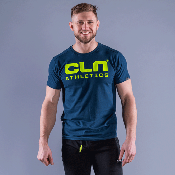 CLN Promo T-shirt, Titan Blue