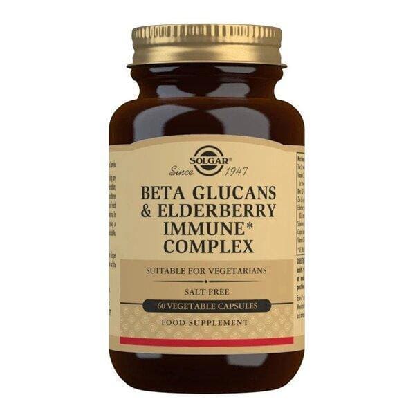 Beta Glucans & Elderberry Immune Complex - 60 vcaps