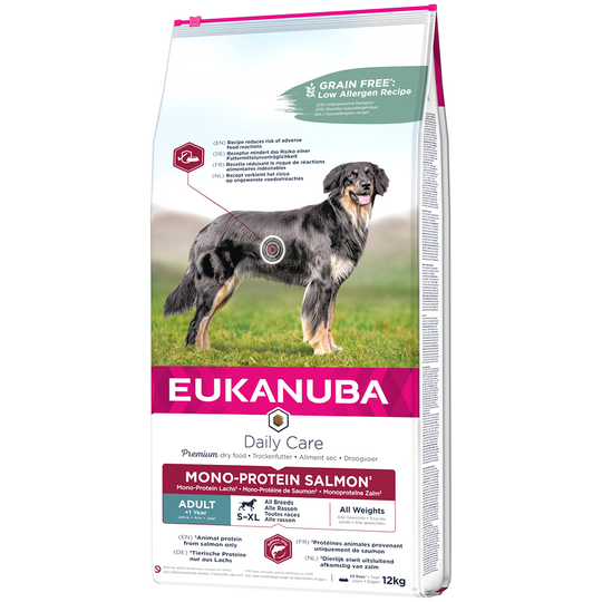 Osta Eukanuba Adult Mono-Protein lohi - 12 kg netistä |  