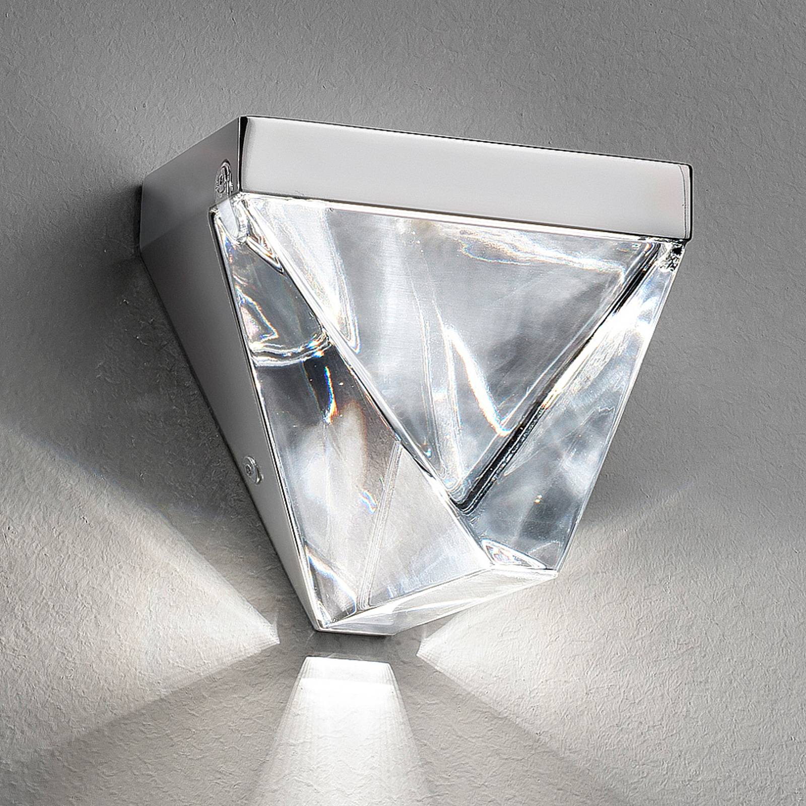 Fabbian Tripla -LED-seinävalaisin, alumiini