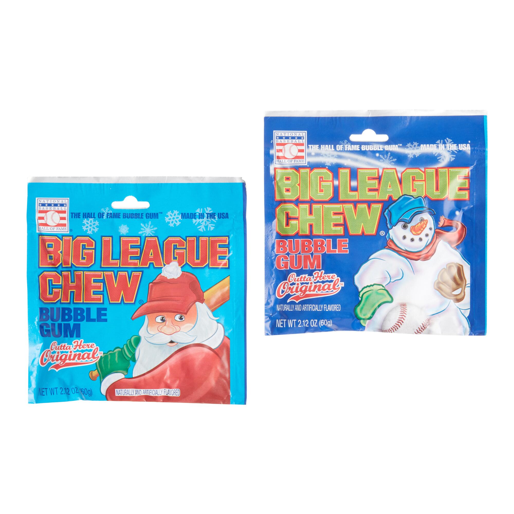 Big League Chew Christmas Pouches Set of 12 by World Market
