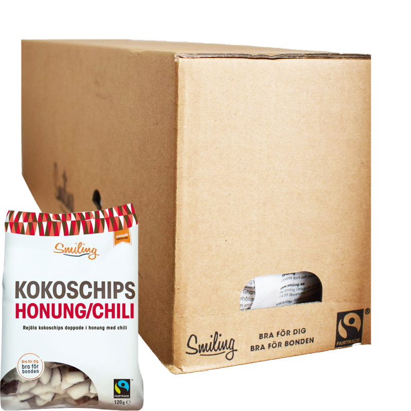 Kokoschips Chili & Honung 6-pack - 50% rabatt