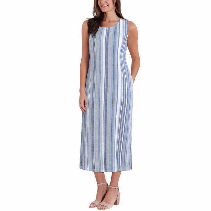NEW Briggs Ladies' Linen Blend Dress SELECT COLOR & SIZE FREE SHIPPING