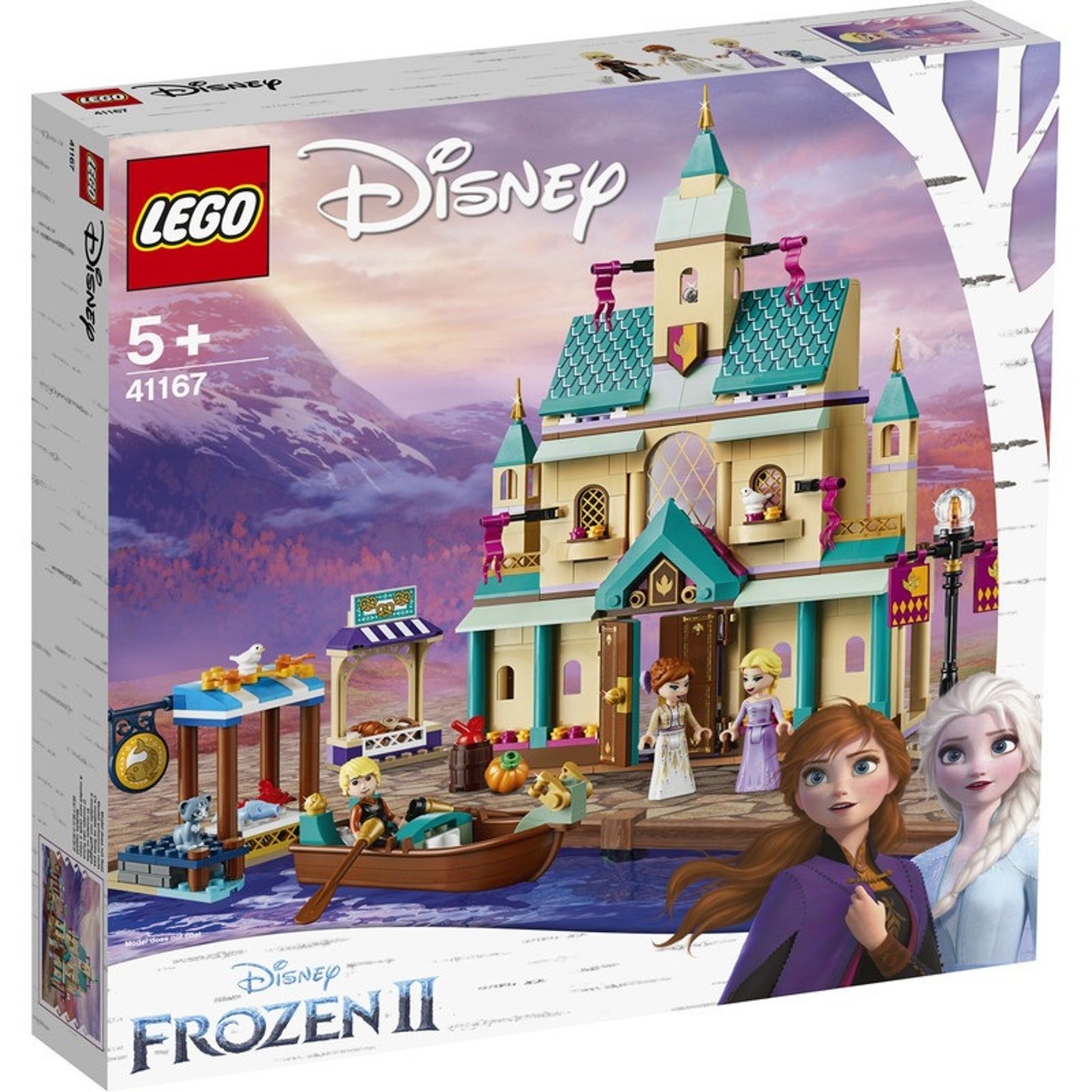 41167 arendelle castle village