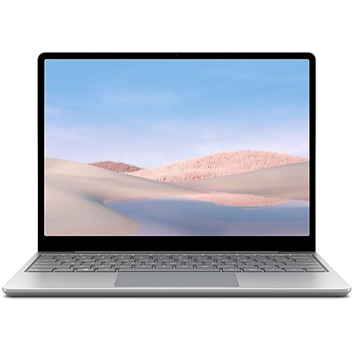 Microsoft Surface Laptop Go 12.4" Touch-screen, Intel i5-1035G1, 8GB Memory, 128GB SSD, Windows 10 Home, Platinum (THH-00001)