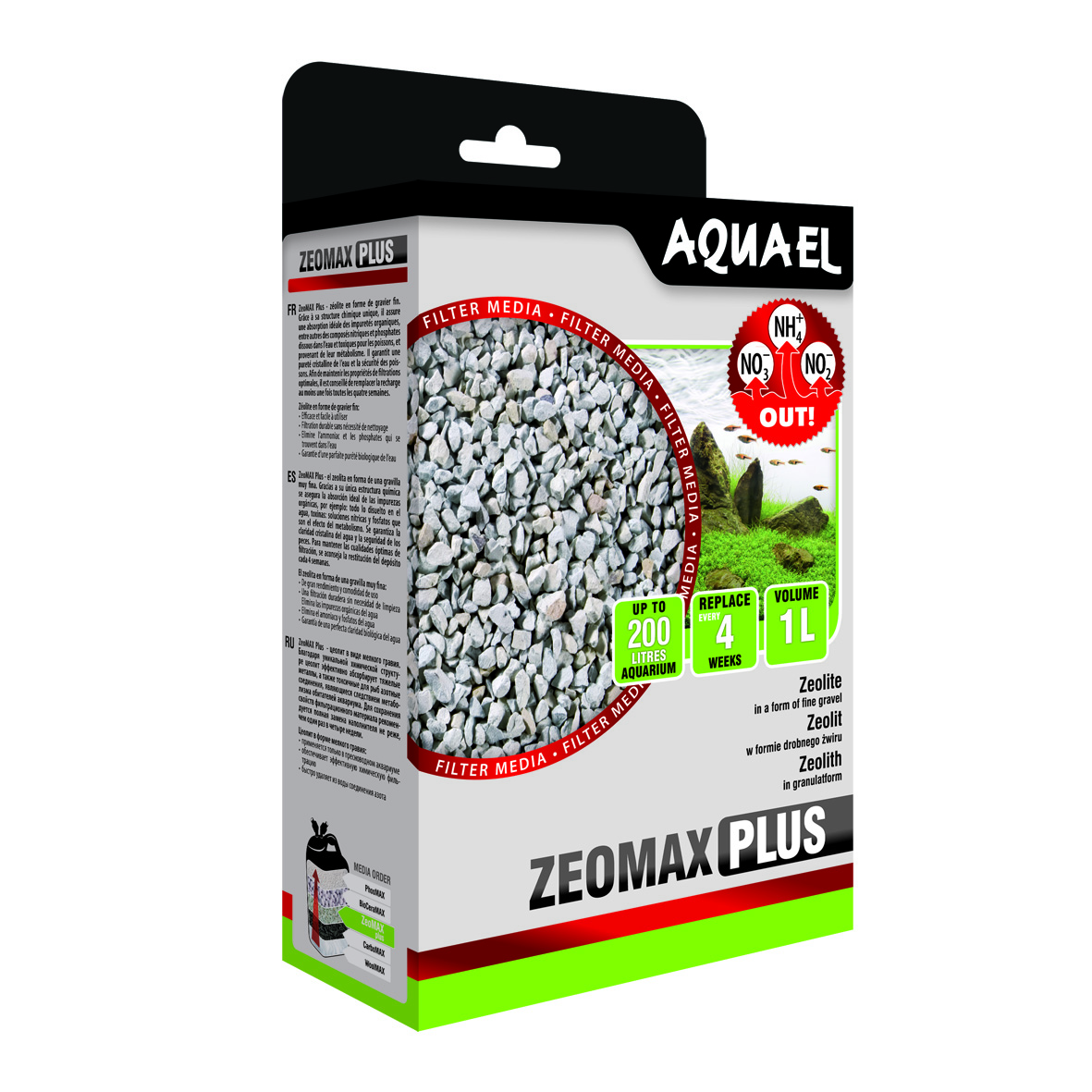 Aquael Filtermedia ZeoMax Plus 1000ml