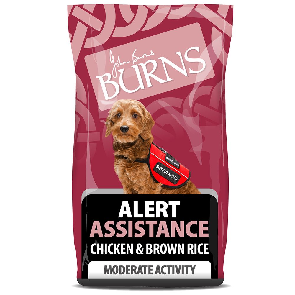 Burns Alert Assistance - Chicken & Brown Rice - Economy Pack: 2 x 12kg