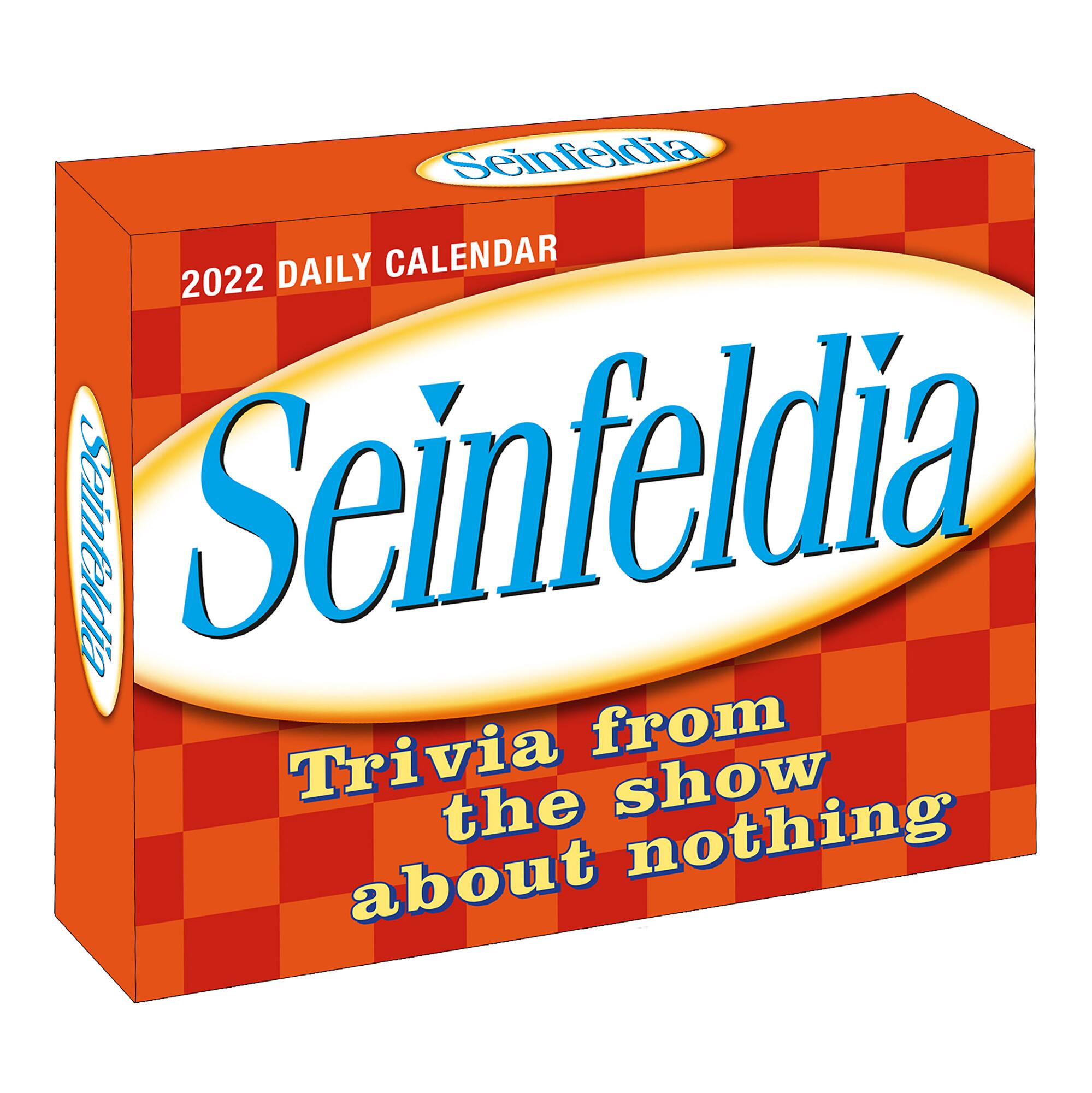 Seinfeldia Trivia 2022 Daily Desk Calendar by World Market