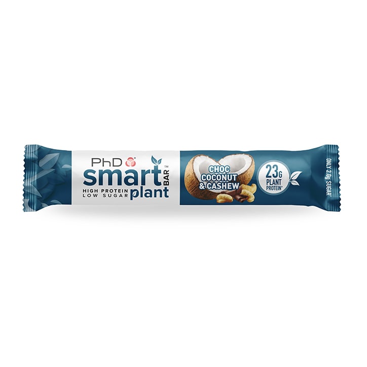 PhD Smart Bar Plant Chocolate Coconut and Cashew 64g
