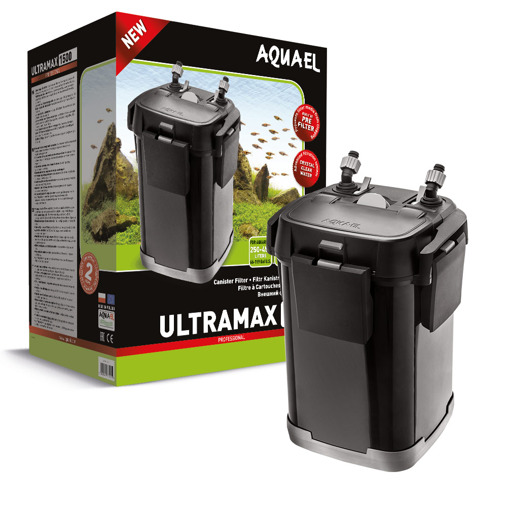 Aquael Ytterfilter Ultramax 15W 1500l/h