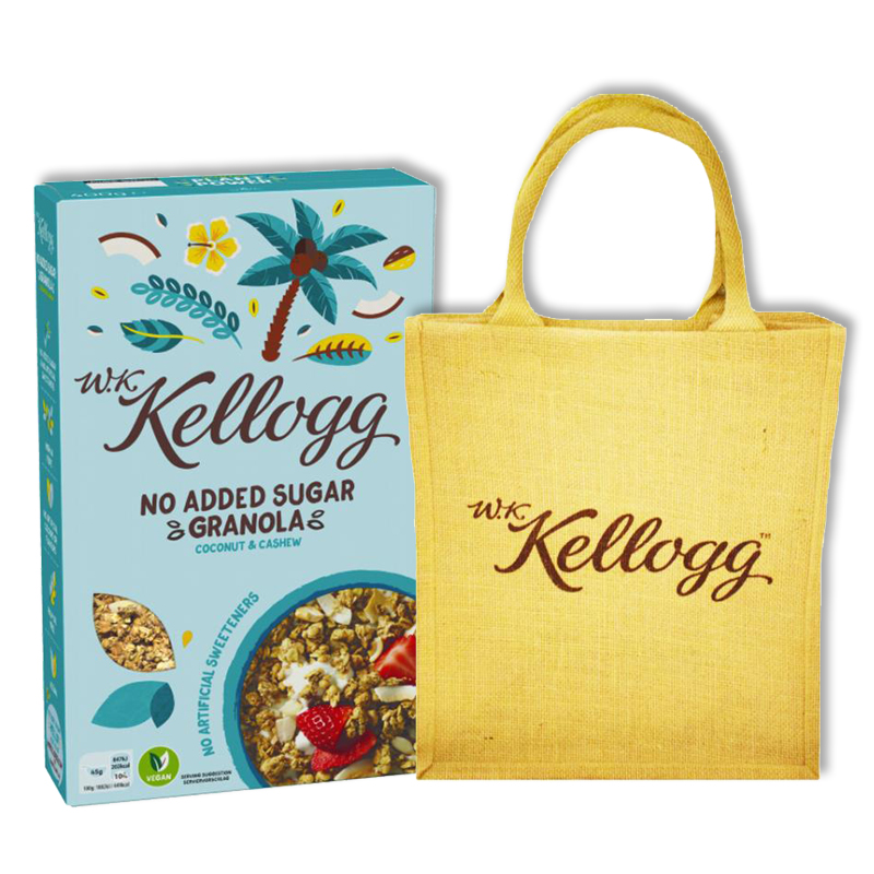 Kellogg's Granola & Jutepåse - 27% rabatt