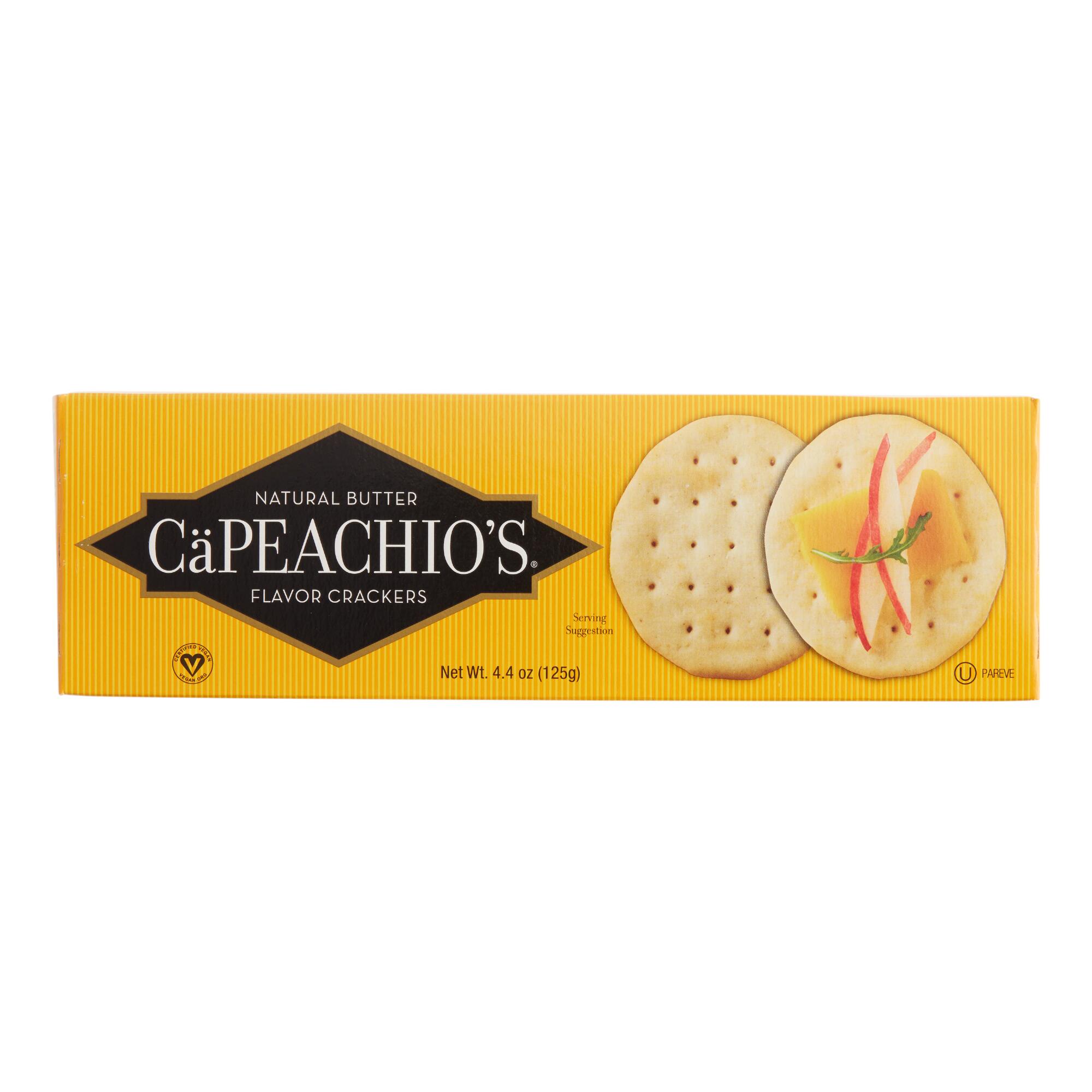 CaPeachio's Butter Crackers Set of 2 by World Market