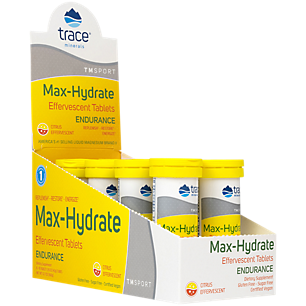 Max-Hydrate Effervescent Tablets Endurance Support - Citrus (8 Tubes)