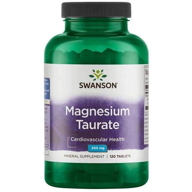 Magnesium Taurate, 200mg - 120 tablets
